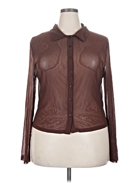 Shein Curve Long Sleeve Blouse