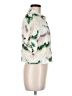 Zara Tie-dye Ivory Short Sleeve Blouse Size M - photo 4