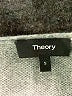 Theory 100% Cashmere Gray Cashmere Pullover Sweater Size S - photo 7