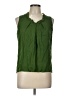 Talbots Green Sleeveless Blouse Size 12 - photo 1