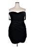 Parthea Black Cocktail Dress Size XXL - photo 1
