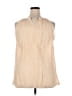 Torrid 100% Cotton Ivory Sleeveless Blouse Size 2X Plus (2) - photo 2