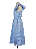 Stelen 100% Polyester Stripes Blue Casual Dress Size S - photo 5