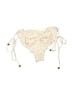 Eberjey Chevron-herringbone Ivory Swimsuit Bottoms Size S - photo 2