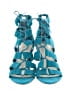 Marc Fisher Teal Sandals Size 8 1/2 - photo 2