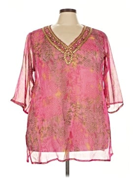 Jessica Taylor 3/4 Sleeve Blouse (view 1)