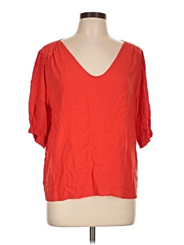 Velvet by Graham & Spencer Short Sleeve Blouse (view 1)