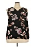 Maurices 100% Polyester Black Sleeveless Top Size 22 (estimated) - photo 1
