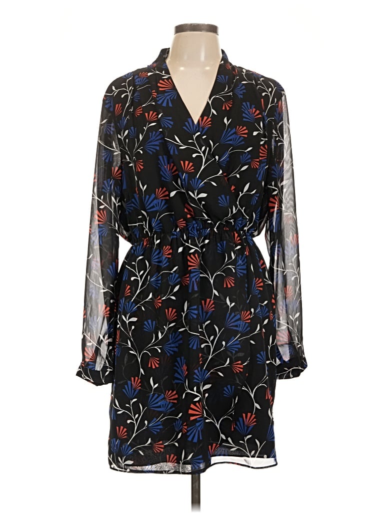 Pre-owned Adelyn Rae Cocktail Dress In Black