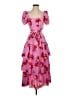 Likely 100% Polyester Pink Cocktail Dress Size 2 - photo 1