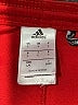 Adidas 100% Polyester Color Block Red Athletic Shorts Size L - photo 3