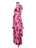 Likely 100% Polyester Pink Cocktail Dress Size 2 - photo 5