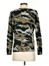 The Cashmere Project 100% Cashmere Camo Green Cashmere Pullover Sweater Size XS - photo 2