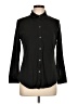 Theory Black Long Sleeve Button-Down Shirt Size L - photo 1