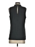 Ann Taylor 100% Polyester Black Sleeveless Blouse Size S - photo 2