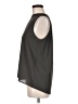 Paper Crane 100% Polyester Gray Green Sleeveless Blouse Size M - photo 5