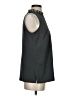 Ann Taylor 100% Polyester Black Sleeveless Blouse Size S - photo 4