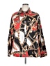 ChicMe 100% Polyester Print Red Long Sleeve Blouse Size XXXXL - photo 1