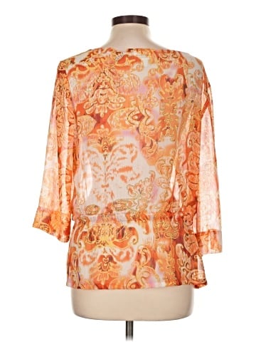 Coldwater Creek 3/4 Sleeve Blouse (view 2)