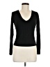 Final Touch Black Long Sleeve T-Shirt Size M - photo 1