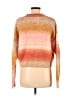 By Together Color Block Orange Pullover Sweater Size S - photo 2