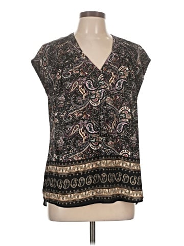 Black Rainn Sleeveless Blouse (view 1)