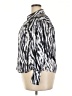 DG^2 by Diane Gilman 100% Polyester Animal Print Silver 3/4 Sleeve Blouse Size 3X (estimated) - photo 5