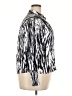 DG^2 by Diane Gilman 100% Polyester Animal Print Silver 3/4 Sleeve Blouse Size 3X (estimated) - photo 4