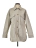 Banana Republic 100% Polyester Gray Coat Size S - photo 1
