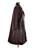Princess Polly 100% Polyester Brown Trenchcoat Size 8 - photo 4