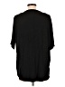 Chico's Stripes Black Short Sleeve Blouse Size Lg (2) - photo 2