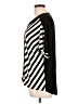 Chico's Stripes Black Short Sleeve Blouse Size Lg (2) - photo 5