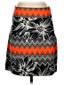 Milly Graphic Orange Casual Skirt Size 4 - photo 1