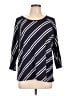 Chico's Blue 3/4 Sleeve Top Size Lg (2) - photo 1
