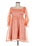 Entro 100% Polyester Orange Cocktail Dress Size M - photo 1
