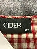 Cider 100% Cotton Checkered-gingham Red 3/4 Sleeve Blouse Size XXS - photo 7