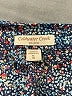 Coldwater Creek Paisley Blue 3/4 Sleeve Button-Down Shirt Size 16 - photo 7