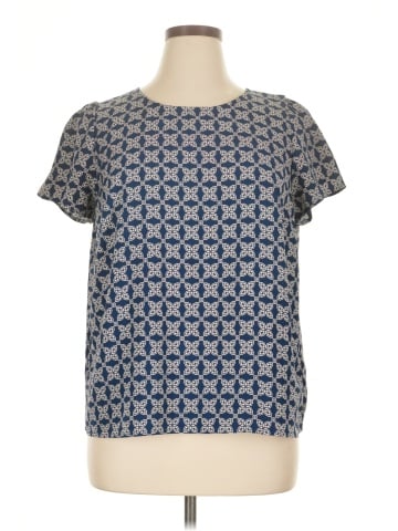 J.Crew Factory Store Short Sleeve Top (view 1)