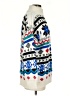 Susanna Print White Pullover Sweater Size S - photo 4