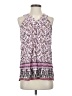 Absolutely Famous Purple Sleeveless Blouse Size S - photo 1
