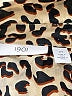 1901 100% Cotton Animal Print Tan Long Sleeve Blouse Size XS - photo 7