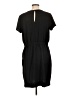32 Degrees Solid Black Casual Dress Size L - photo 2