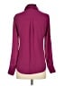 Express 100% Polyester Burgundy Long Sleeve Blouse Size XS - photo 2