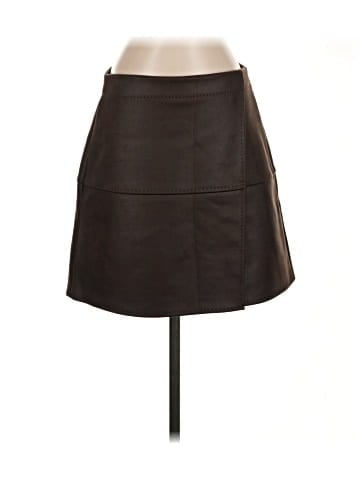 Max Studio Faux Leather Skirt (view 1)