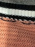 Unbranded 100% Acrylic Color Block Orange Pullover Sweater Size 2X - photo 7