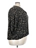 Monday Fun 100% Rayon Floral Black 3/4 Sleeve Blouse Size 3X - photo 4