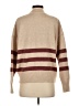 Dèluc Stripes Tan Pullover Sweater Size S - photo 2