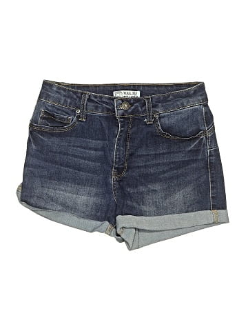 Wax Jean Denim Shorts (view 1)