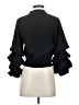 Gracia Black 3/4 Sleeve Blouse Size S - photo 2