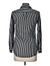 NAGUAGU Stripes Blue Gray Long Sleeve Button-Down Shirt Size L (estimated) - photo 2